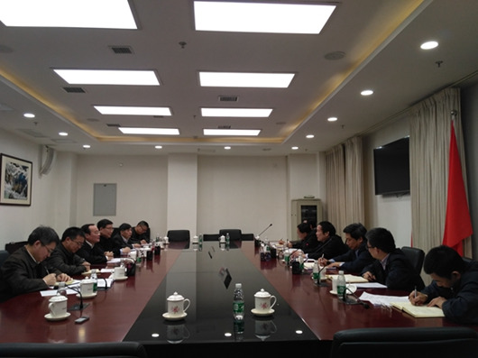 袁寶成副省長(zhǎng)率省科技廳一行拜會(huì)國家科技部