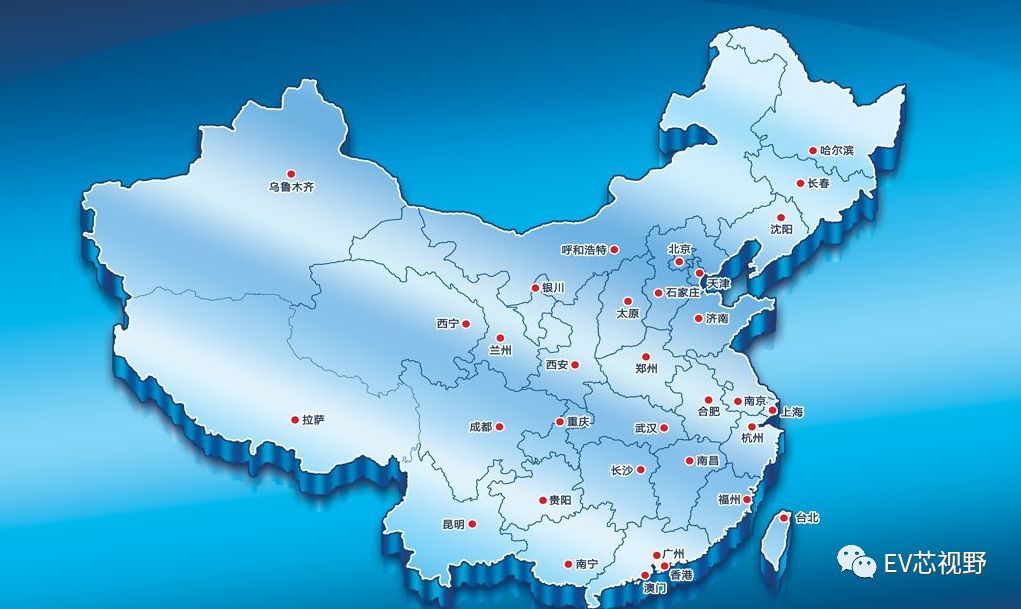 中國34省市新能源汽車產(chǎn)業(yè)規(guī)劃（二）：華北、華東12省市新能源汽車產(chǎn)業(yè)規(guī)劃